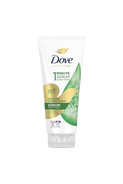 DoveUltra Care 1 Minute Serum Saç Bakım Kremi Dökülme Karşıtı Bakım 170 Ml ürün görseli 1