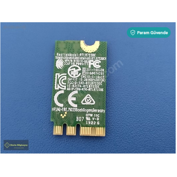 HP 15-DA1065NT 15-DA SERİSİ WİFİ KART - Resim 2