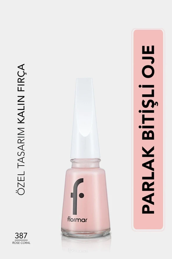 Parlak Oje (PEMBE) - Nail Enamel - 397 Rose Coral - 8682536035972 ürün görseli 1