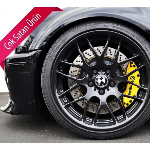 Dfm Van Uyumlu Brembo Sarı Kaliper Kapağı 4 Parça Ön Arka Set ürün görseli 1