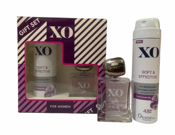 Xo Soft Deodorant 150 ml Gaia Edt 50 ml - Resim 2