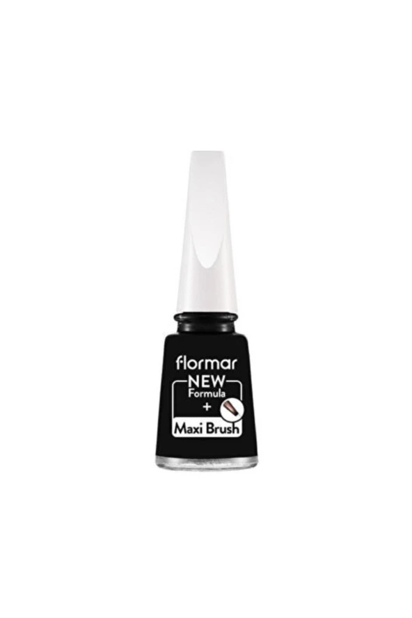 Nail Enamel Yüksek Pigmentli & Parlak Bitişli Oje Fne-313 Black Mınımalısm ürün görseli 1