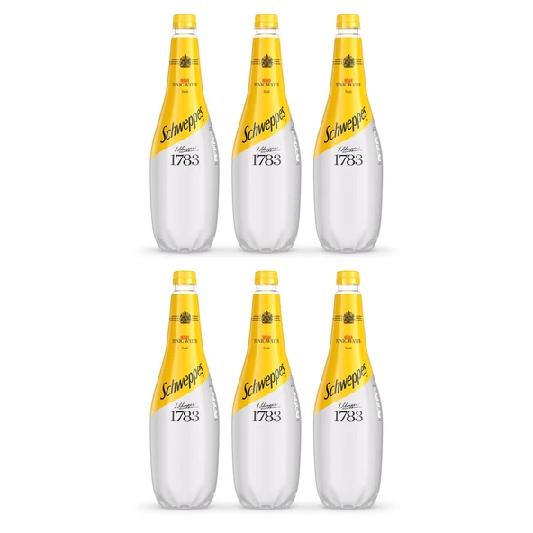 Schweppes Tonik 1 lt x 6 Adet - Resim 2