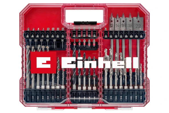 Einhell XL-Case 95 Parça Darbeye Dayanıklı Bits Uç Matkap Seti 108798 - Resim 4