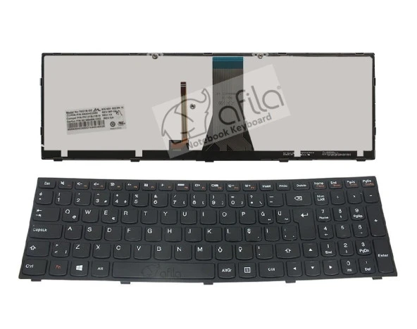 Lenovo 9Z.NB4BN.C0T REV:SA Notebook Klavyesi (Siyah TR) ışıklı ürün görseli 1