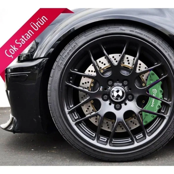Lamborghini Aventador Uyumlu Brembo Yeşil Kaliper Kapağı 4 Parça Ön Arka Set ürün görseli 1