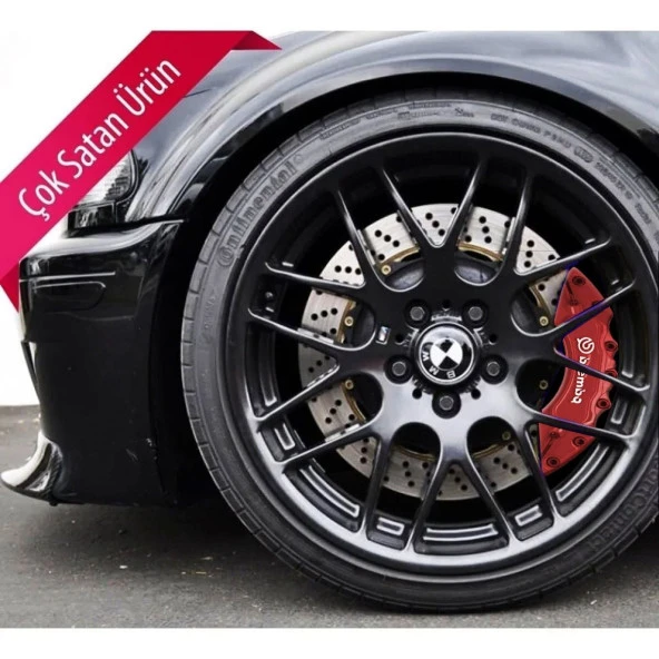 Lexus RX300 Uyumlu Brembo Kırmızı Kaliper Kapağı 4 Parça Ön Arka Set ürün görseli 1