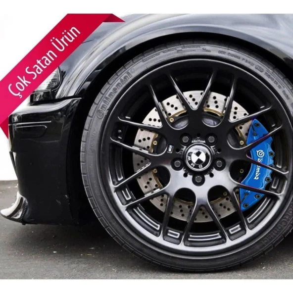 Rover 214 Uyumlu Brembo Mavi Kaliper Kapağı 4 Parça Ön Arka Set ürün görseli 1