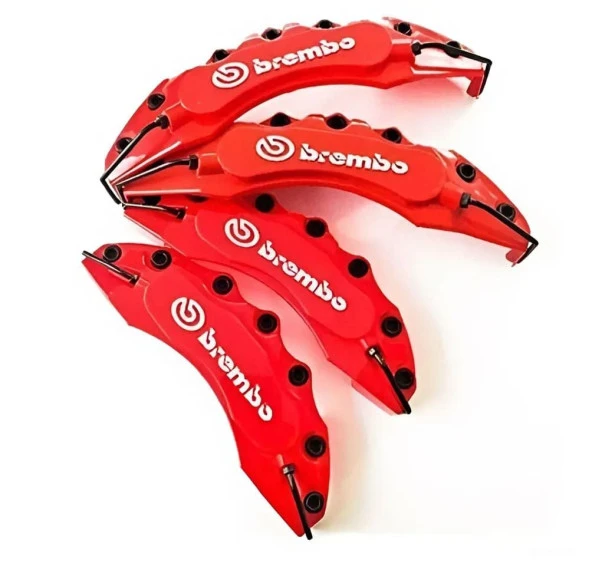 Smart Crossblade Uyumlu Brembo Kırmızı Kaliper Kapağı 4 Parça Ön Arka Set ürün görseli 1