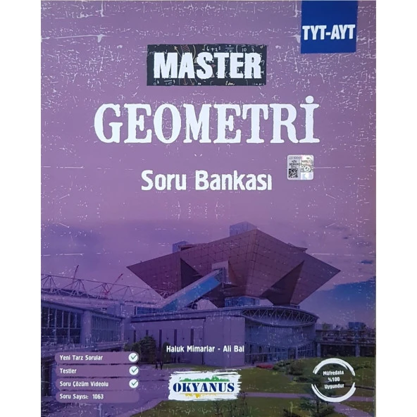 Okyanus Yayınları TYT - AYT Master Geometri Soru Bankası ürün görseli 1