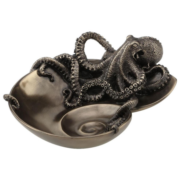 WISE Veronese Serisi-Wise Vazo & Tabak-AHTAPOT TABAK-18,5x14,5x7 CM-JWU77165A1 ürün görseli 1