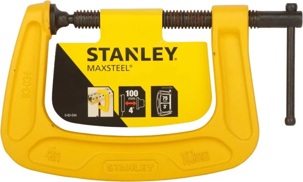 Stanley 0-83-034 G Tipi İşkence 100 mm - Resim 3