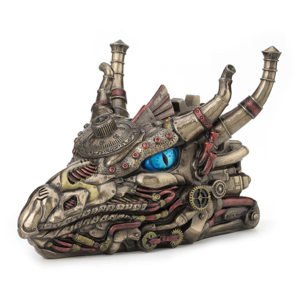 WISE Veronese Serisi-Wise Karışık-STEAMPUNK EJDERHA KUTU-23,3x18,5x15,5 CM-JWU77303A4 ürün görseli 1