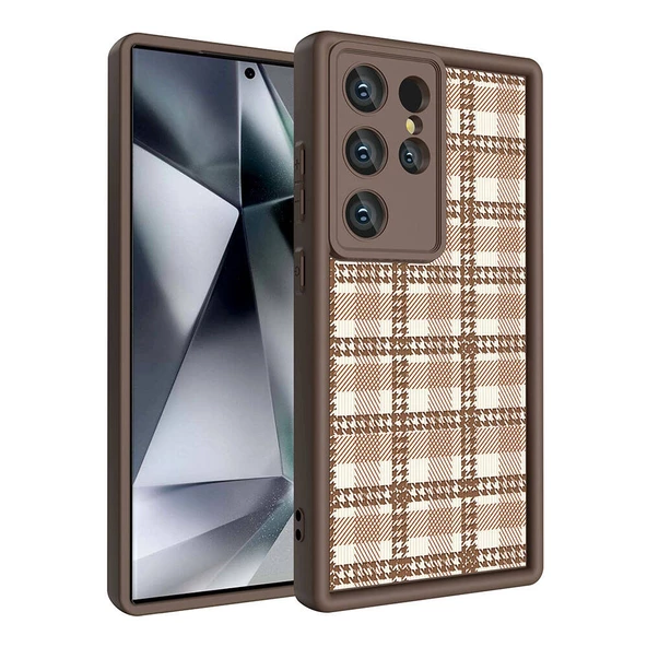 Galaxy S23 Ultra Kılıf Kamera Korumalı Baskılı Arka Yüzey Klas Kapak ürün görseli 1