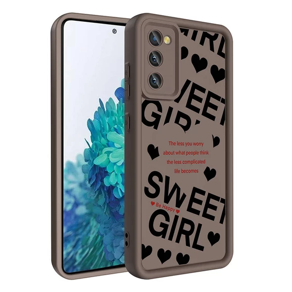 Galaxy S20 FE Kılıf Kamera Korumalı Baskılı Arka Yüzey Klas Kapak ürün görseli 1