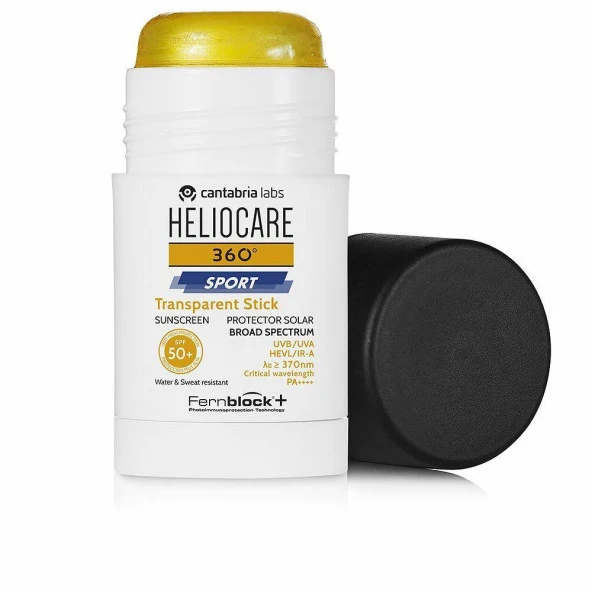 Heliocare 360 Sport Transparent Stick Sunscreen SPF50 25gr ürün görseli 1