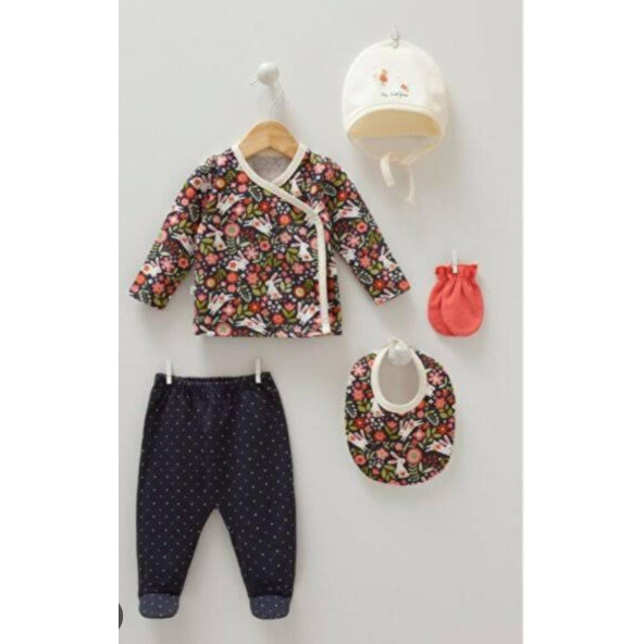 İsabel kids Beş parça Zıbın set ürün görseli 1