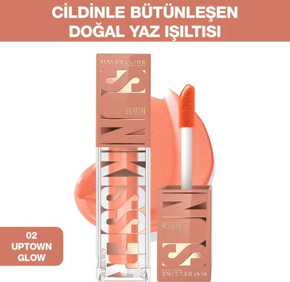 Maybelline New York Sunkisser Likit Allık- 02 Uptown Glow ürün görseli 1