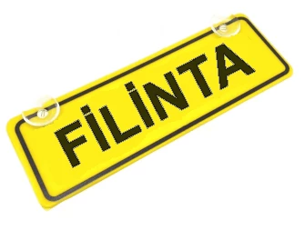 Filinta Sök-Tak Pratik yeni nesil Sarı Dekor Plaka ürün görseli 1