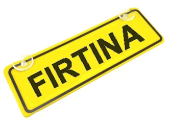 Fırtına Sök-Tak Pratik yeni nesil Sarı Dekor Plaka ürün görseli 1