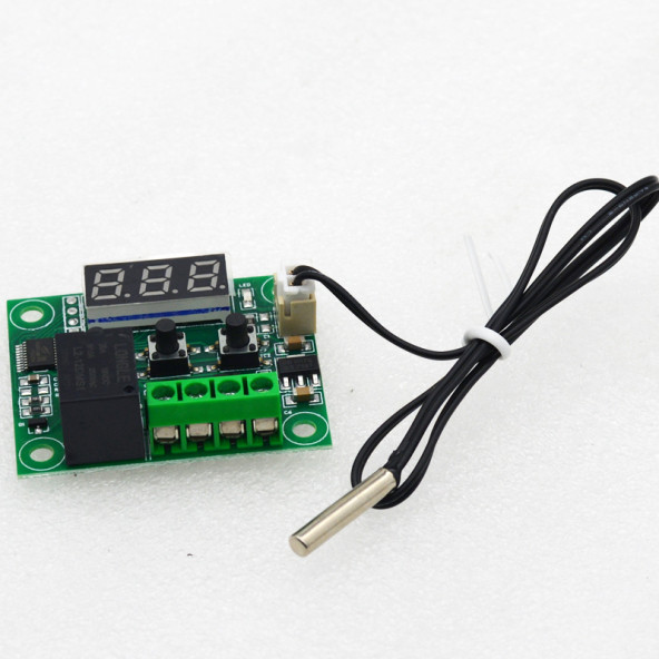 Yate10 W1209 12V 10A Hassas Termostat - Resim 4