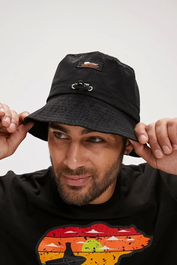 Bad Bear Funnel Cap Black - Resim 3