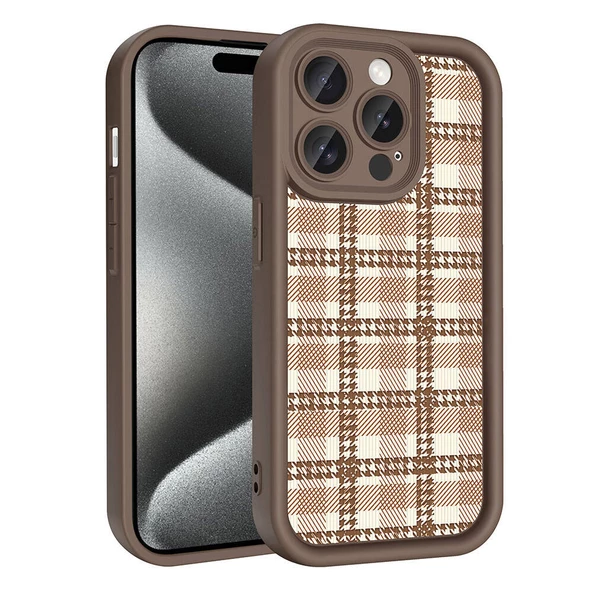iPhone 14 Pro Kılıf Kamera Korumalı Baskılı Arka Yüzey Klas Kapak ürün görseli 1