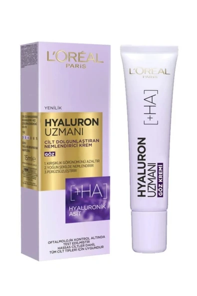 LOreal Paris Hyaluron Uzmanı Cilt Nemlendirici Göz Kremi- Hyalur ürün görseli 1