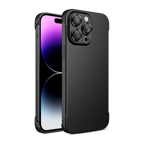 iPhone 15 Pro Max Former Seri Kamera Korumalı Sert Kapak - Resim 2