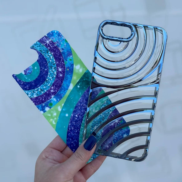 iPhone 7 Plus / 8 Plus Void Seri 2in1 Silikon Kapak - Resim 6