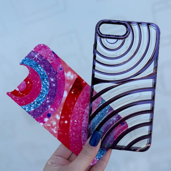 iPhone 7 Plus / 8 Plus Void Seri 2in1 Silikon Kapak - Resim 9