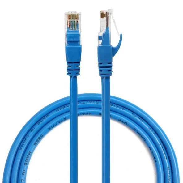 Ancheyn CAT6 İnternet Ethernet Kablosu 2 x Rj45 Patch Lan Modem Kablosu 5 Metre 4216 ürün görseli 1