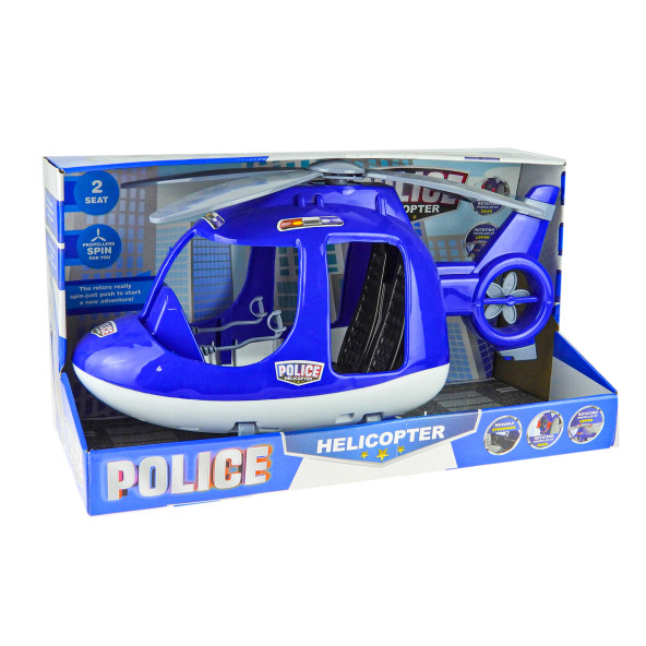 Oyuncak Helikopter Dev Boy Polis Helikopteri - Resim 2