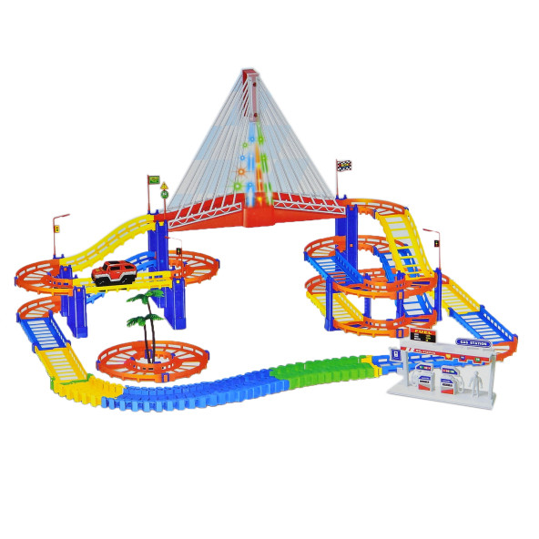 Oyuncak Arabalı Lunapark Işıklı Sesli 106 Parça ürün görseli 1