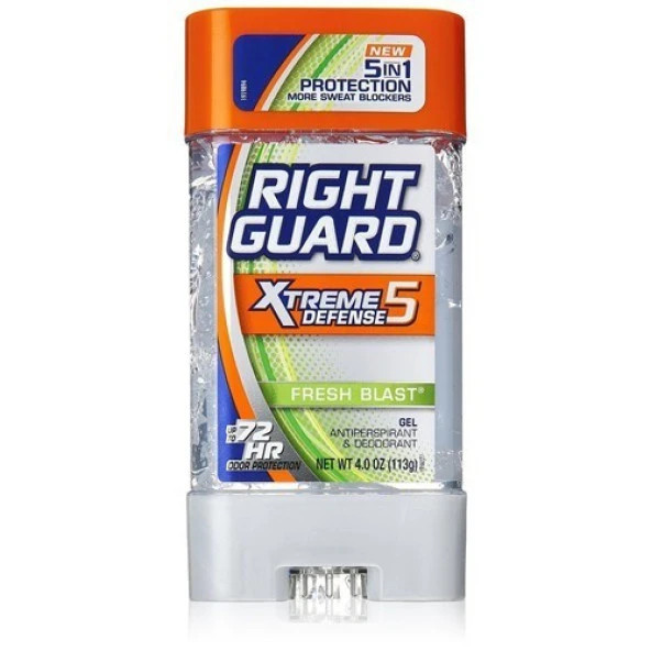 Right Guard Xtreme Defense Fresh Deo Stick S72Hr  Gel 113gr.unisex ürün görseli 1
