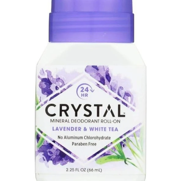 Crystal Mineral Deodorant Roll-On, Lavender 66gr.Uniex ürün görseli 1