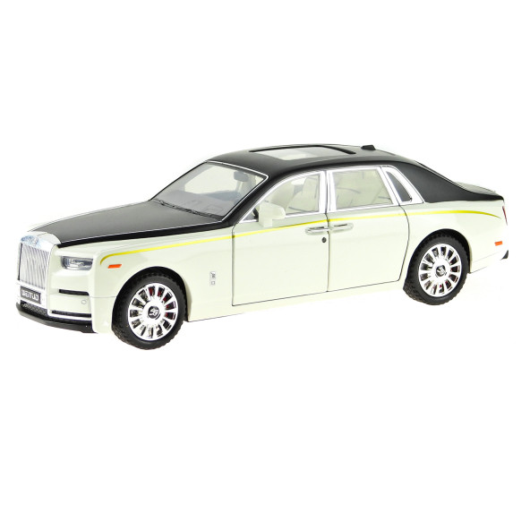 1:20 Ölçek Die-cast model Süper lüx Araba Metal Işıklı 26Cm Siyah ürün görseli 1