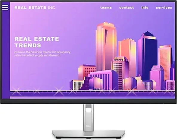 DELL IPS 27" 1920X1080 8MS HDMI DP USB-C VGA Siyah led Monitör ürün görseli 1