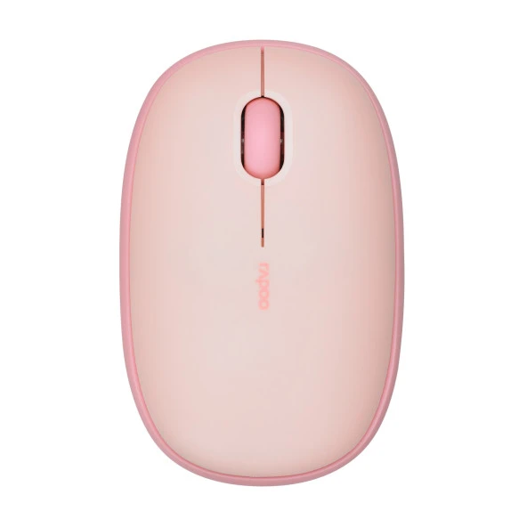 Rapoo M660 1300DPI Bluetooth Kablosuz Sessiz Pembe Mouse ürün görseli 1