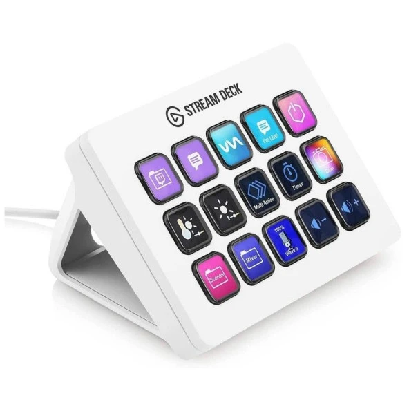 CORSAIR 10GBA9911 Elgato Stream Deck MK.2 White ürün görseli 1