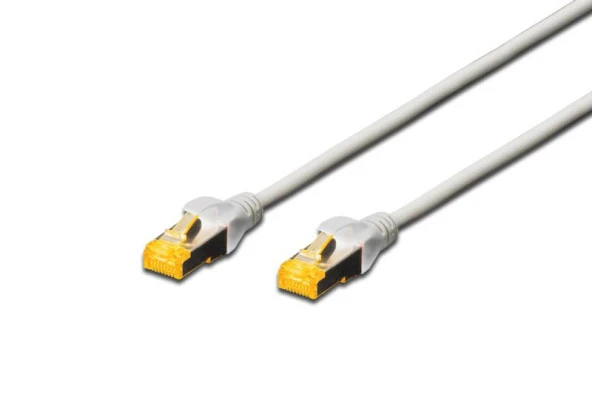 DIGITUS CAT6A 10M S-FTP Patch Kablo Awg 26/7,Cu,Lszh Gri DK-1644-A-100 ürün görseli 1