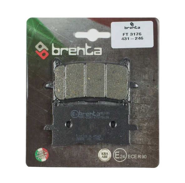 Honda Cb 250 R Ön Fren Balata  Brenta (made in italy) ürün görseli 1