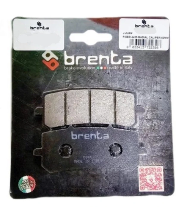 Mondial Ressivo 250 Ön Fren Balata  Brenta (made in italy) ürün görseli 1