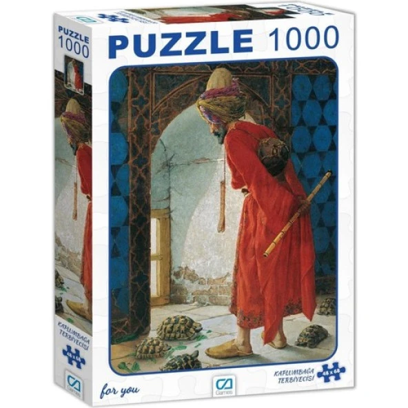 Ca Games Puzzle 1000 Parça Kaplumbağa Terbiyecisi 7006 ürün görseli 1