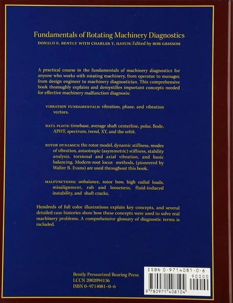 Fundamentals of Rotating Machinery Diagnostics Donald E Bently - Resim 2