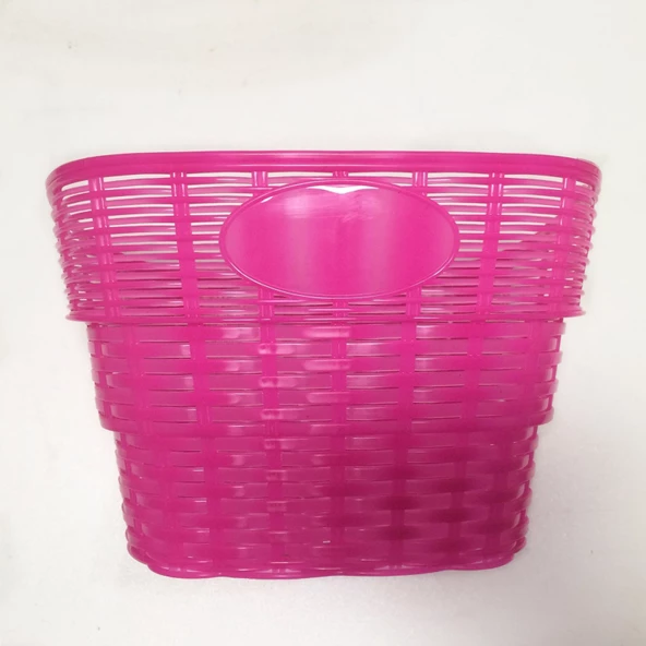 Bisiklet Ön Sepet Hasır Plastik Büyük Boy ürün görseli 1