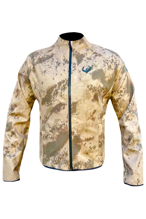Softshell Ceket Mont Rüzgar Ve Su Geçirmez Kamuflaj Yeni Sezon ürün görseli 1