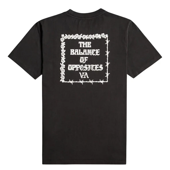 Rvca UVYZT00410 Pretty Sharp Ss Tee Erkek Tişört - Resim 2