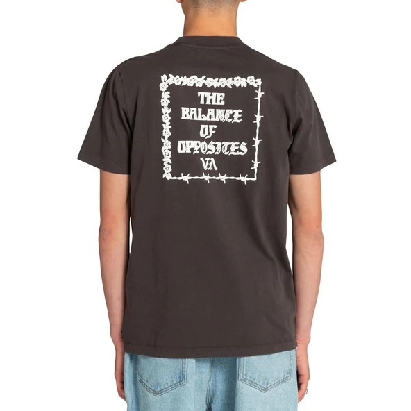 Rvca UVYZT00410 Pretty Sharp Ss Tee Erkek Tişört - Resim 4