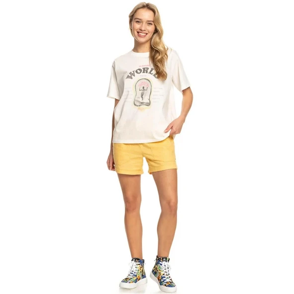 Roxy ERJZT05481 Sun B J Tees Kadın Tişört - Resim 4